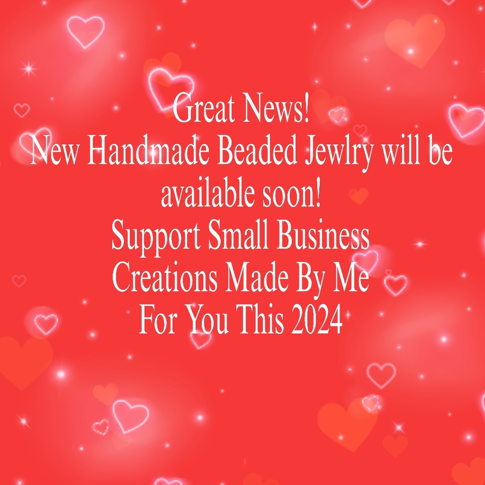 Handmade Beaded Earrings ♡♡♡♡♡